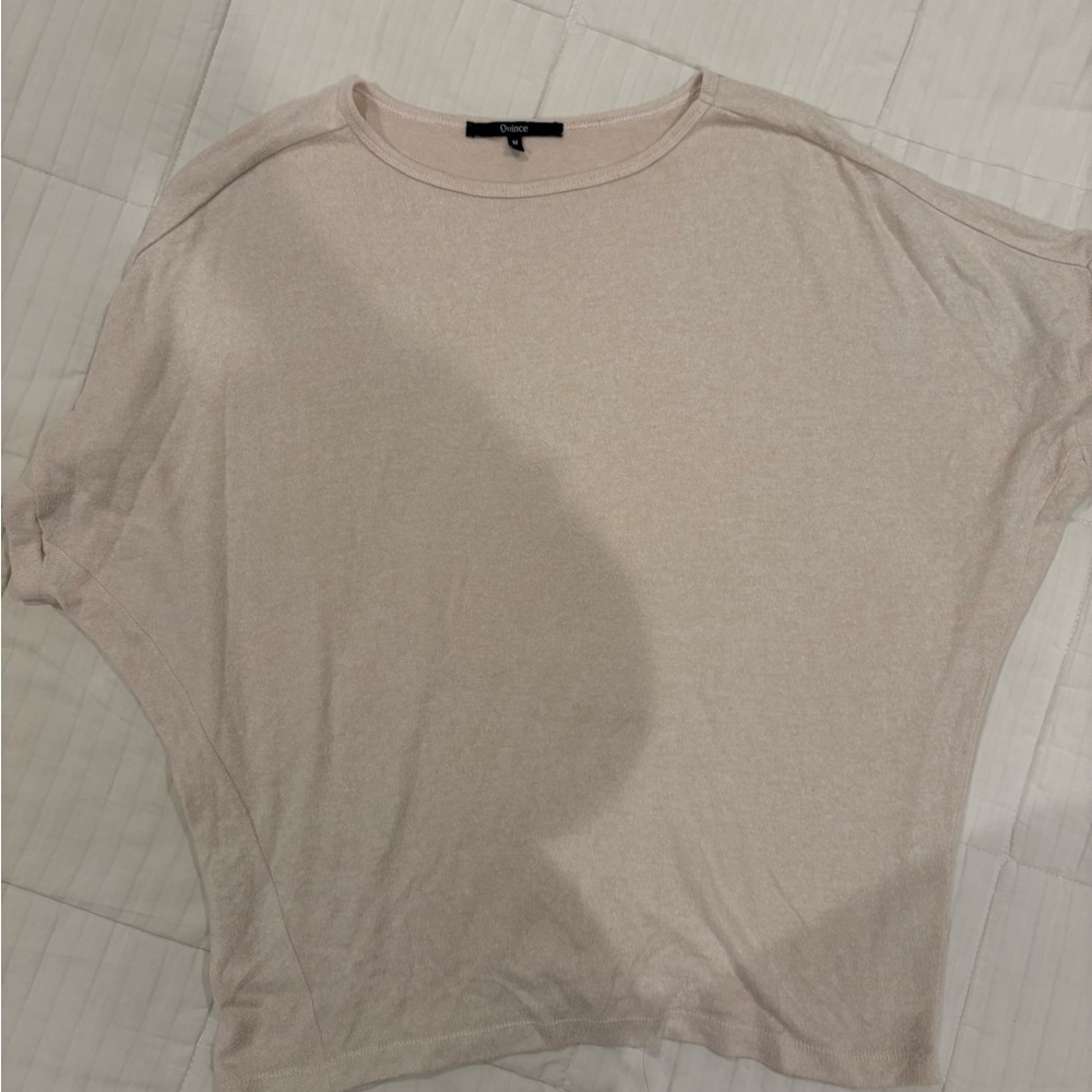 Quince Soft Beige Short Sleeve Tee
